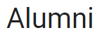 alumni