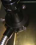 A camera installed on a machine spindle.